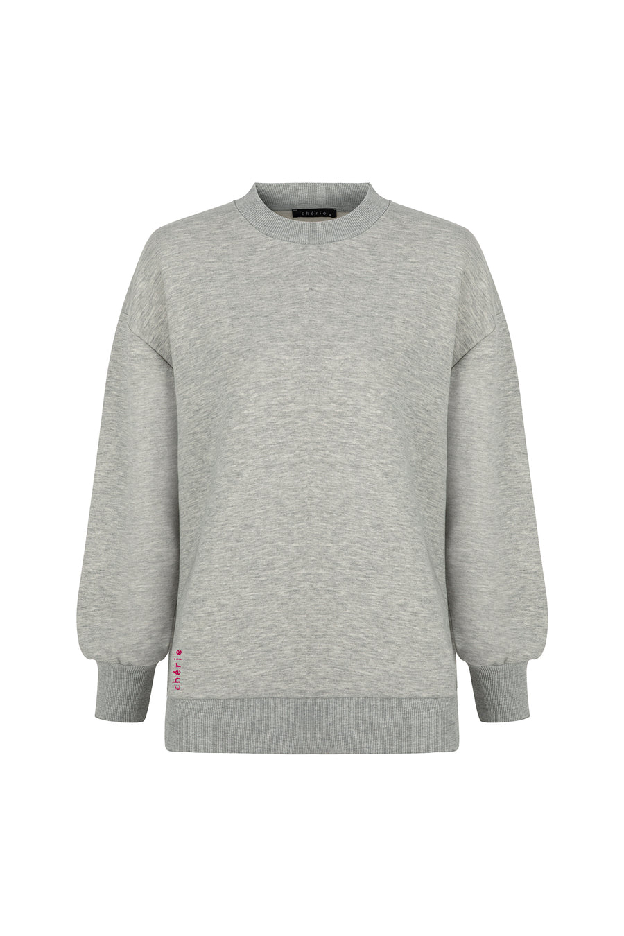 Oversize Gri Sweatshirt